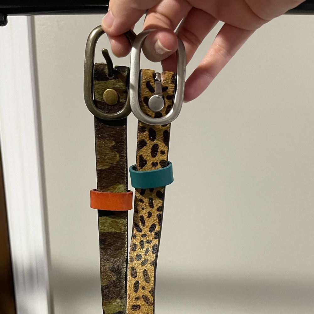 Lucky Brand Skinny Belts